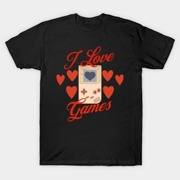 I love games T-Shirt by Polynesian Vibes